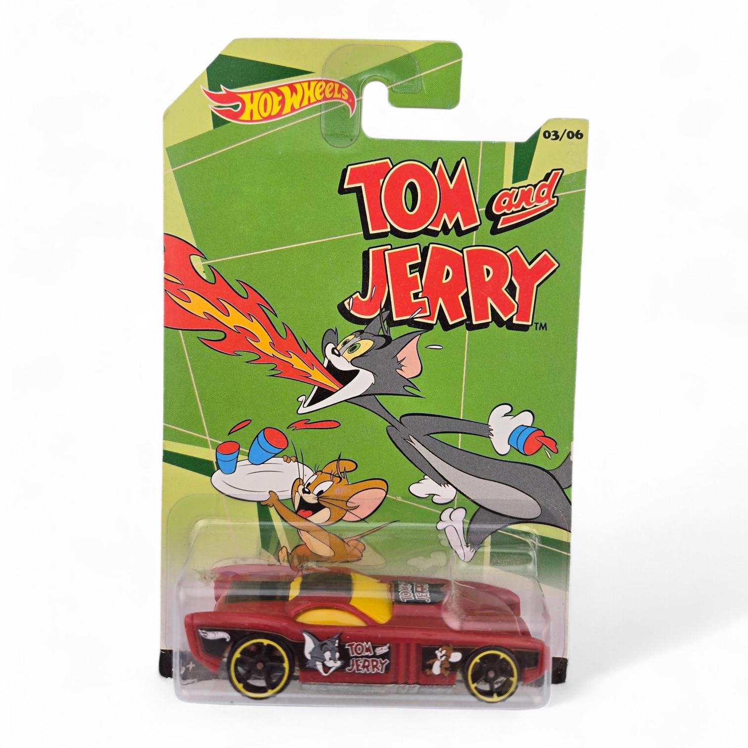Tom and Jerry Hot Wheels 2014 Complete Set 6/6 Sealed Diecast Cars