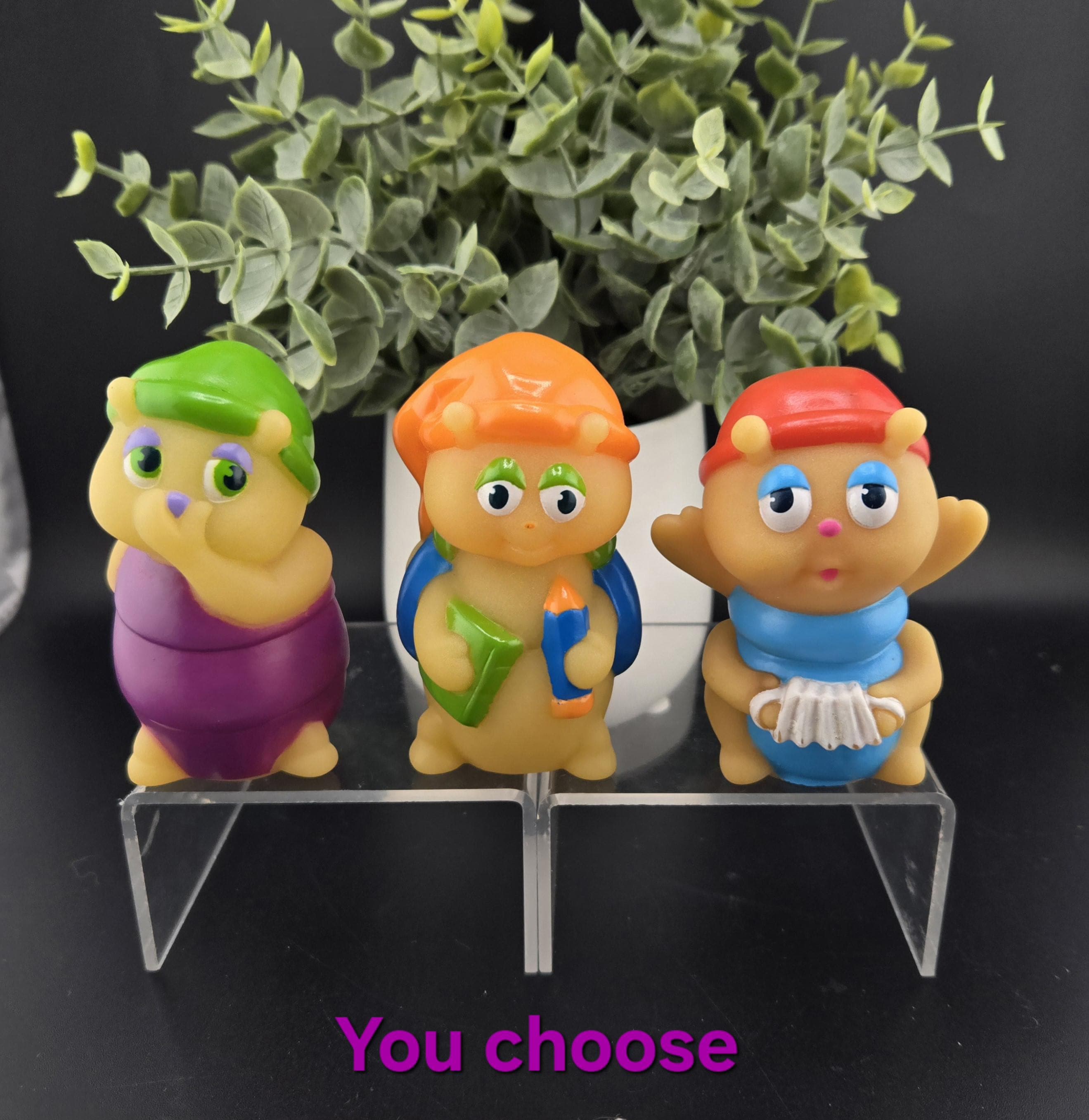 1986 GLO WORM Friends Original Finger Puppets. You Choose 1986 GLO WORM Friends Original Finger Puppets. You Choose