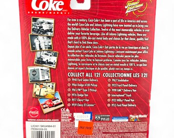 Johnny Lightning Coca-cola Willys Panel Van 1933 – Diecast