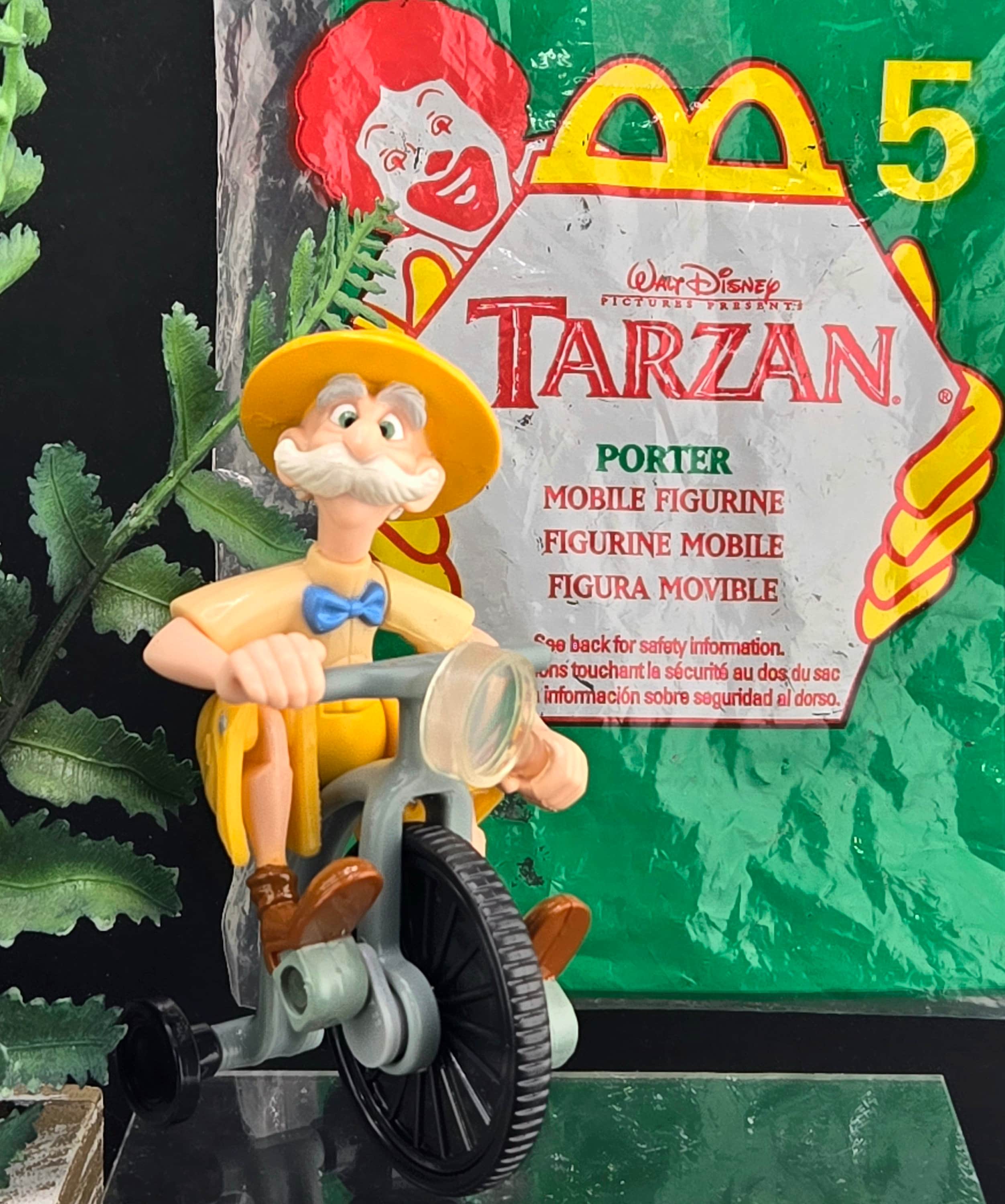 Disney's Tarzan Mcdonald's Happy Meal Toys 1999 - Sealed or