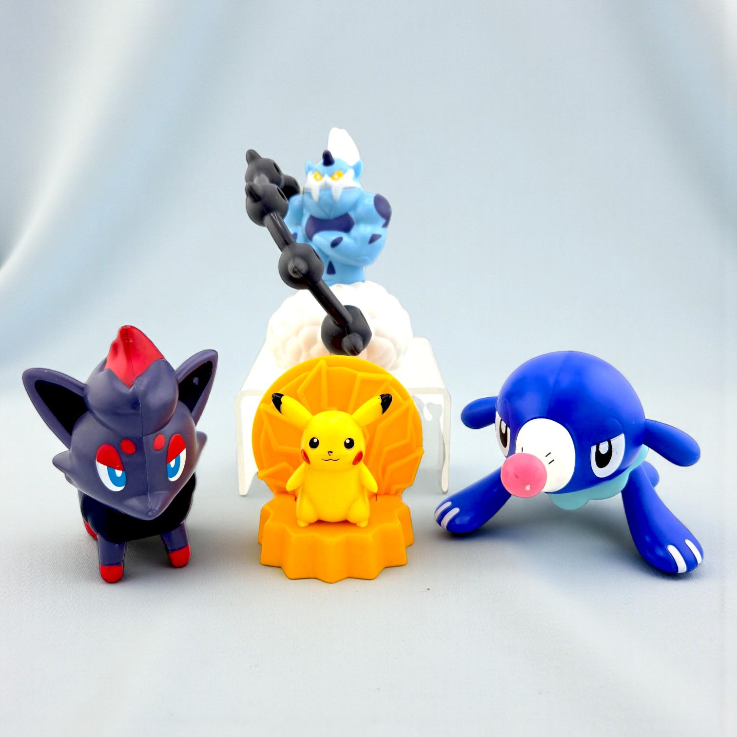 ポケモンフィギュアセット ピカチュウ ゾロア アシマリ ボルトロス