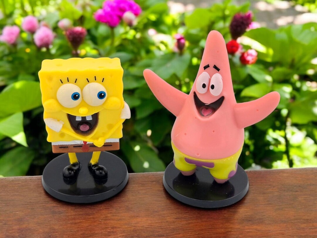 Spongebob Patrick Figure Set Lot Of 2 Greenbrier Nickelodeon 2019 