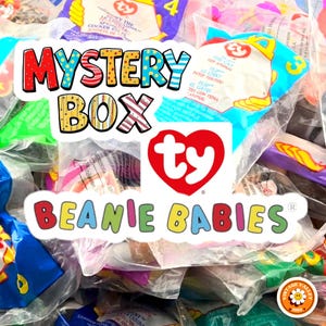 TY Teenie Beanie Babies Mystery Box – McDonald’s Plush Toys 1996-2000 Collectible Gift