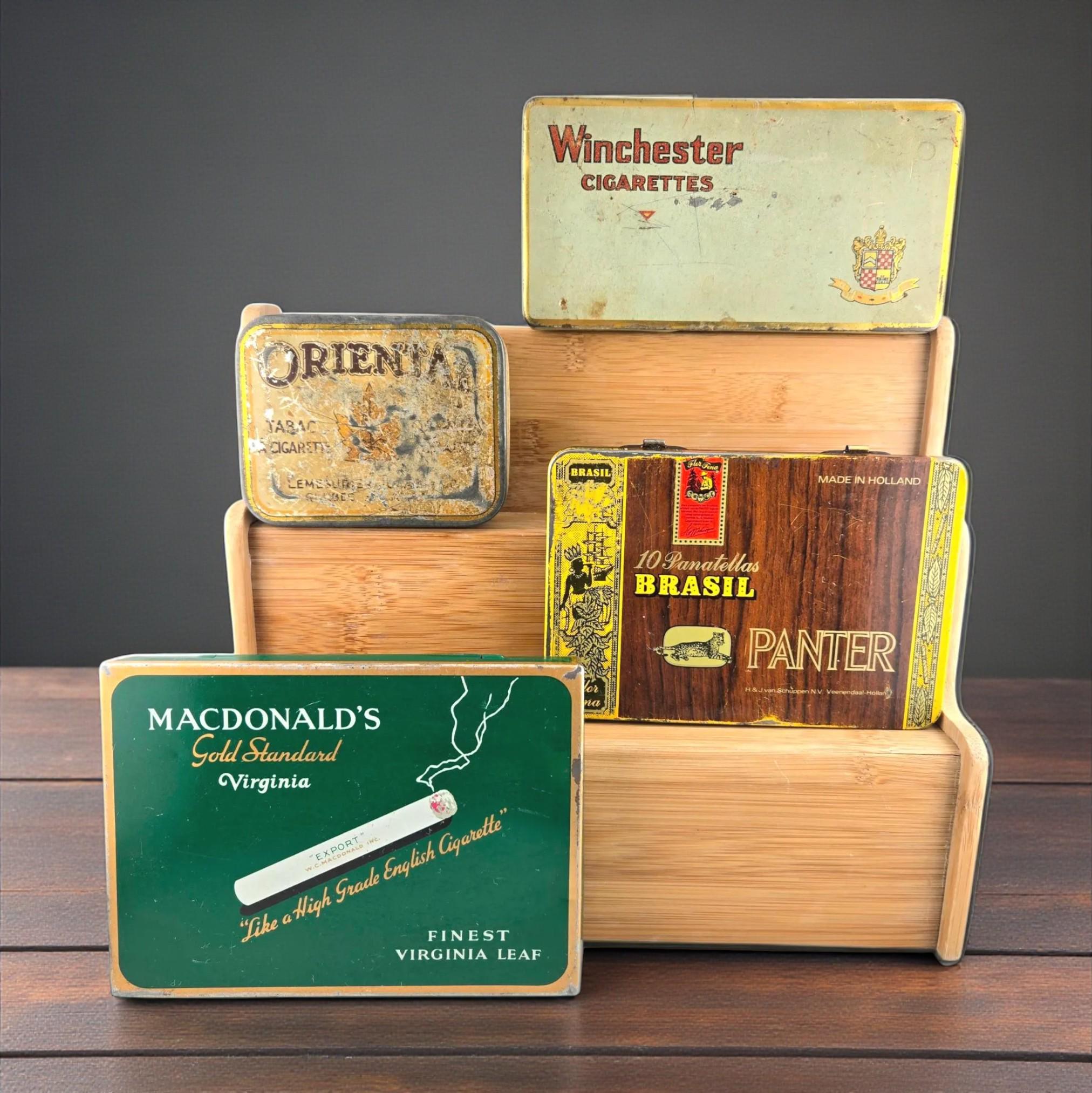 1930's cigarette tin - Etsy 日本