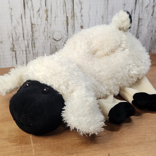 Dream International Sheep Lamb Full Body Hand Puppet Ivory Black Pretend Plush. Sheep Lamb glove puppet full body, approximately 27 cm.