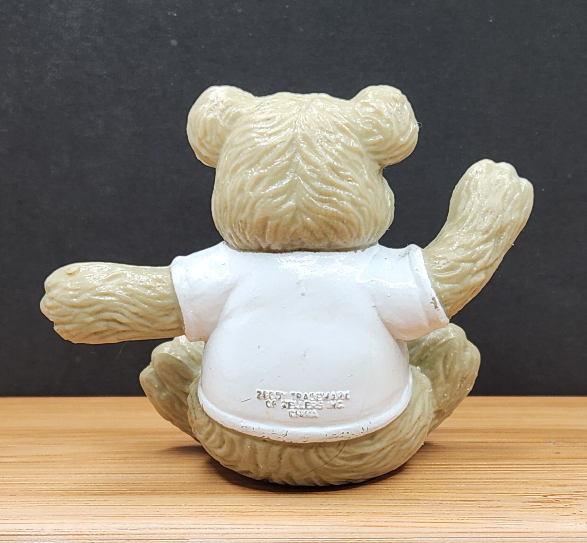 teddy Zellers ZEDDY Bear Mascot – Vintage 1980s Promotional Figure