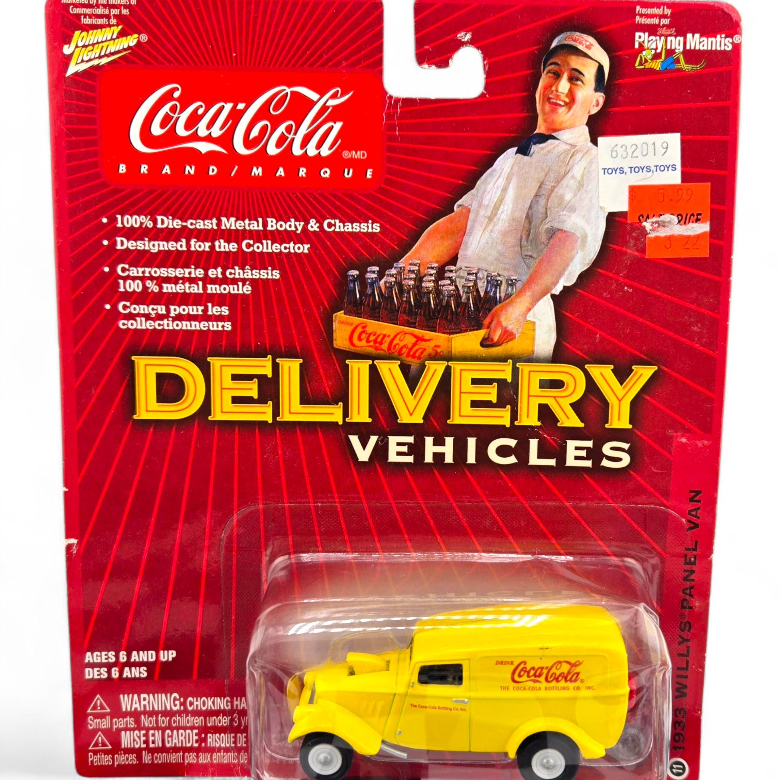 Johnny Lightning Coca-cola Willys Panel Van 1933 – Diecast