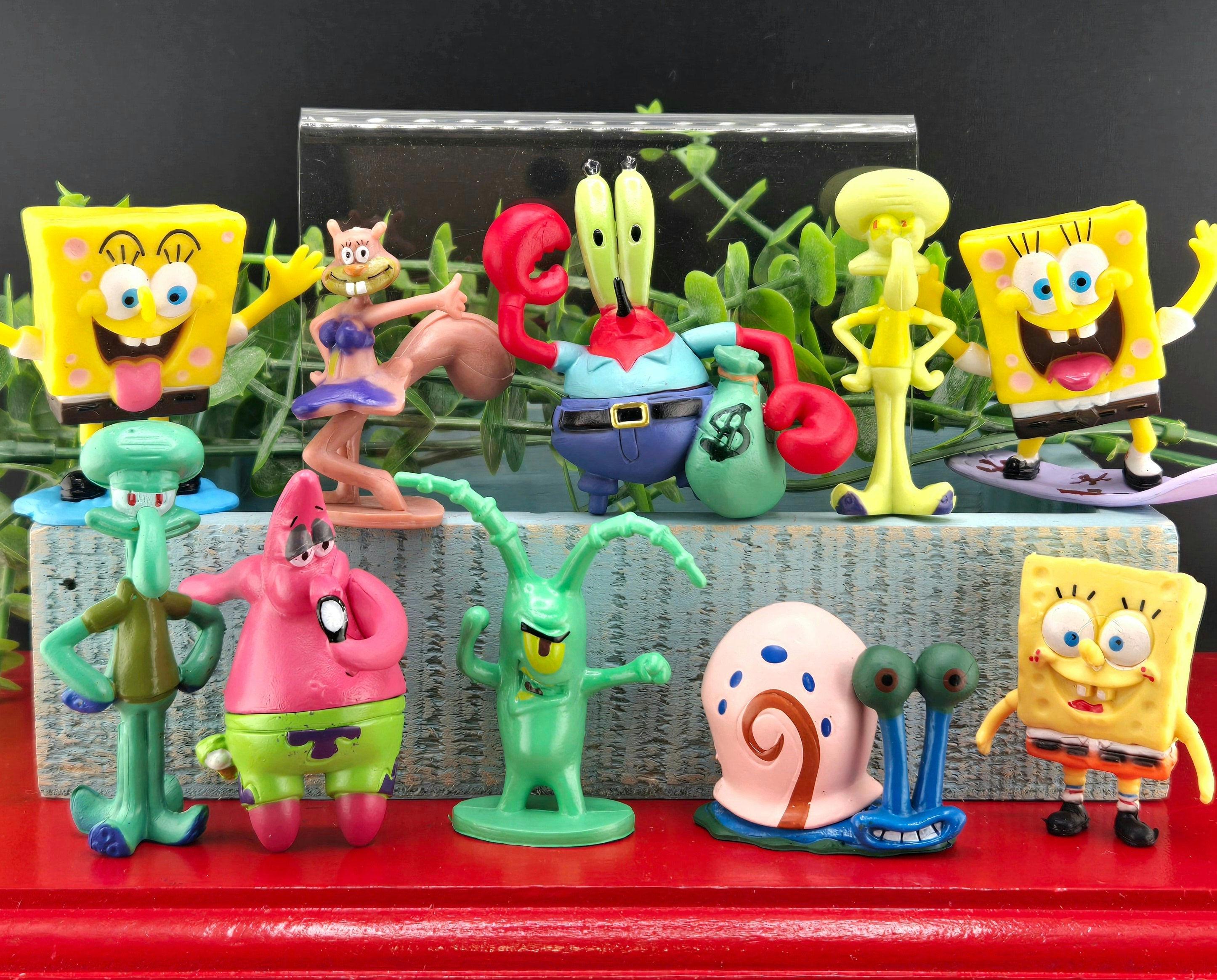 SPONGEBOB SQUAREPANTS Collectible, Spongebob, Sandy, Mr