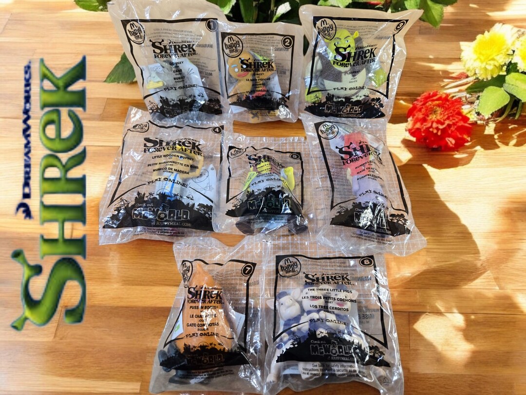 Shrek Forever After Mcdonald's Toys – 2010 Happy Meal – Sealed Bag ...