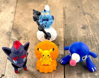 ポケモンフィギュアセット ピカチュウ ゾロア アシマリ ボルトロス