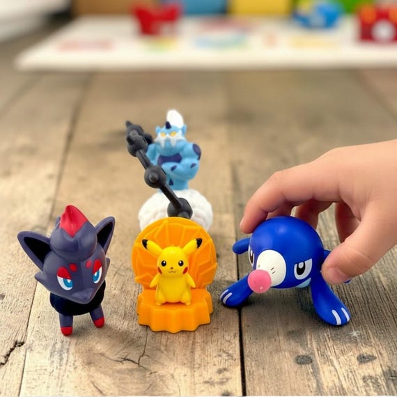 ポケモンフィギュアセット ピカチュウ ゾロア アシマリ ボルトロス