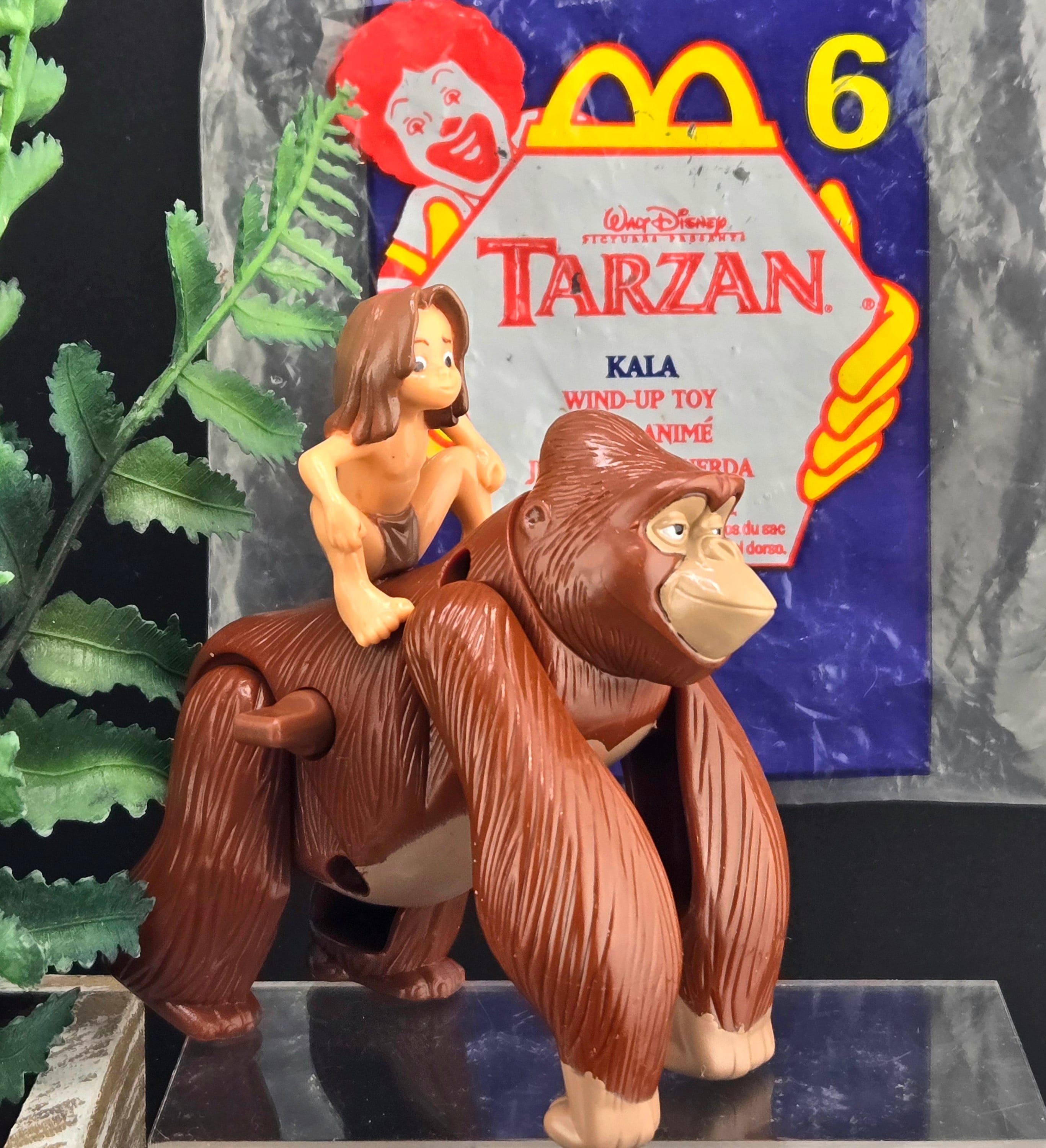 ◉マクドナルド ターザン 2種コンプリート 1999 TARZAN TOYS - YouTube