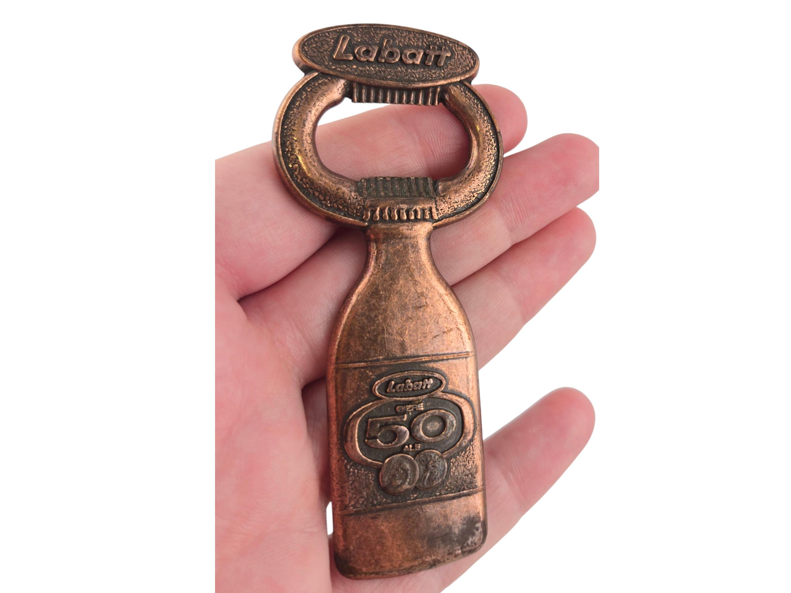 Vintage Canadian Beer Bottle Opener – Molson, Labatt 50, Budweiser