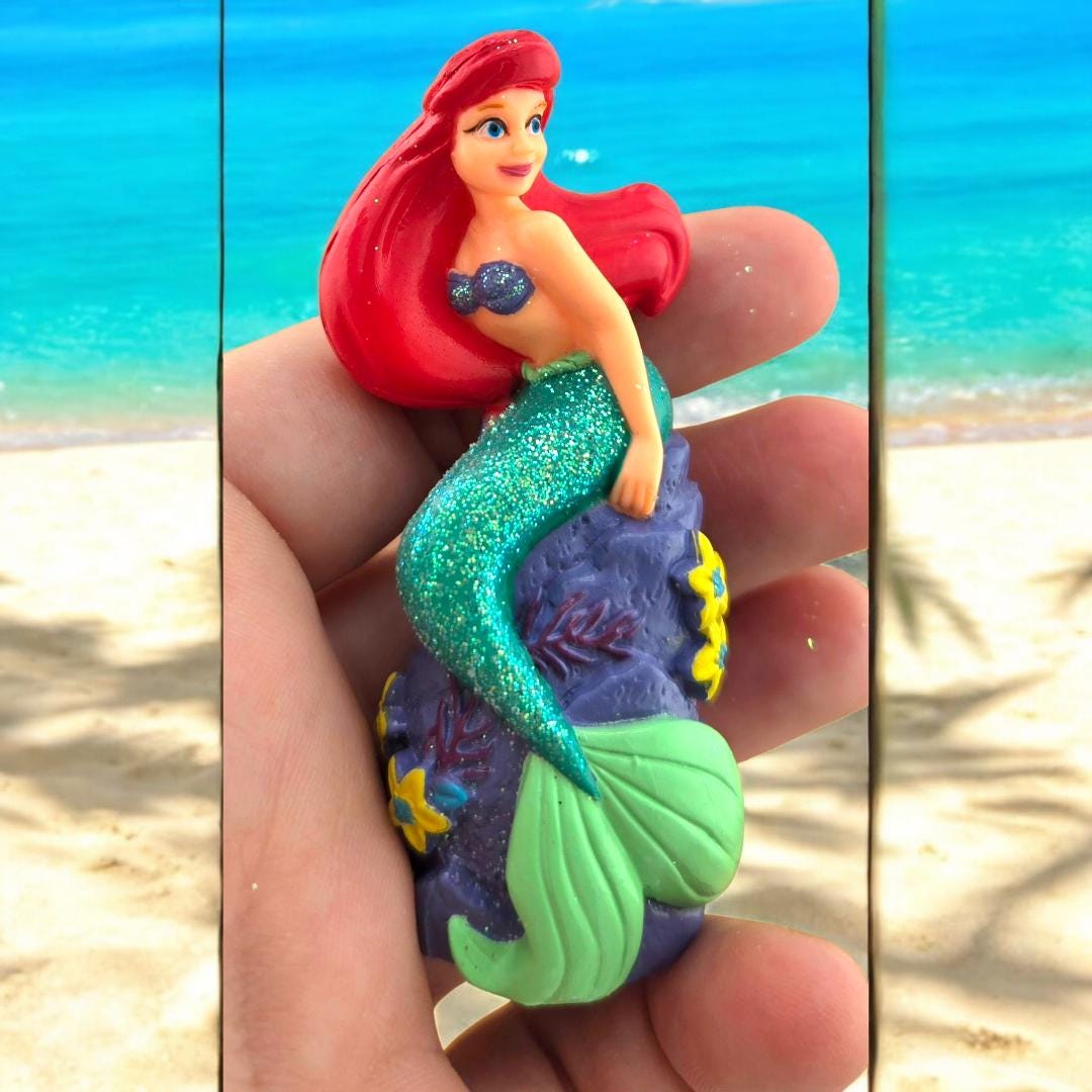 ディズニープリンセス グリッターフィギュアセット – アリエル
