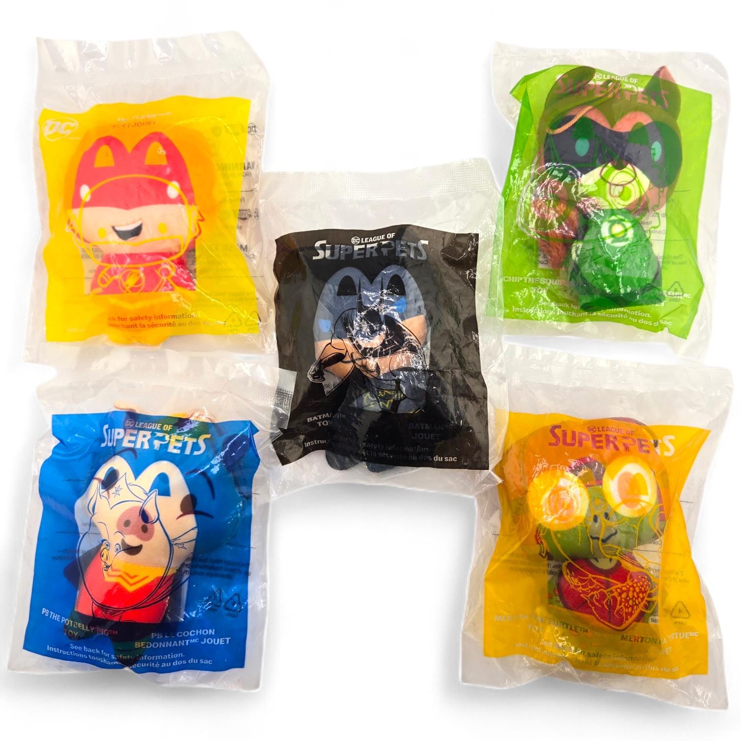 Happy Meal Toys – DC League of Super-pets Set – Mcdonald's Canada