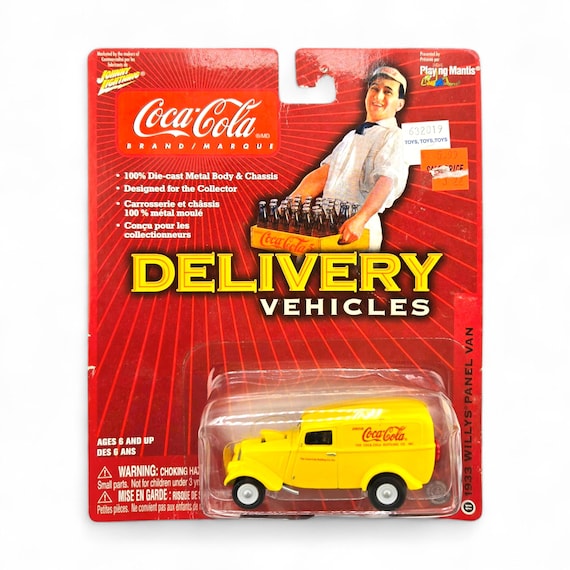 Johnny Lightning Coca-cola Willys Panel Van 1933 – Diecast