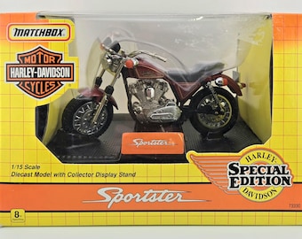 ハーレーダビッドソン スポーツスター レッド 1993 – マッチボックス