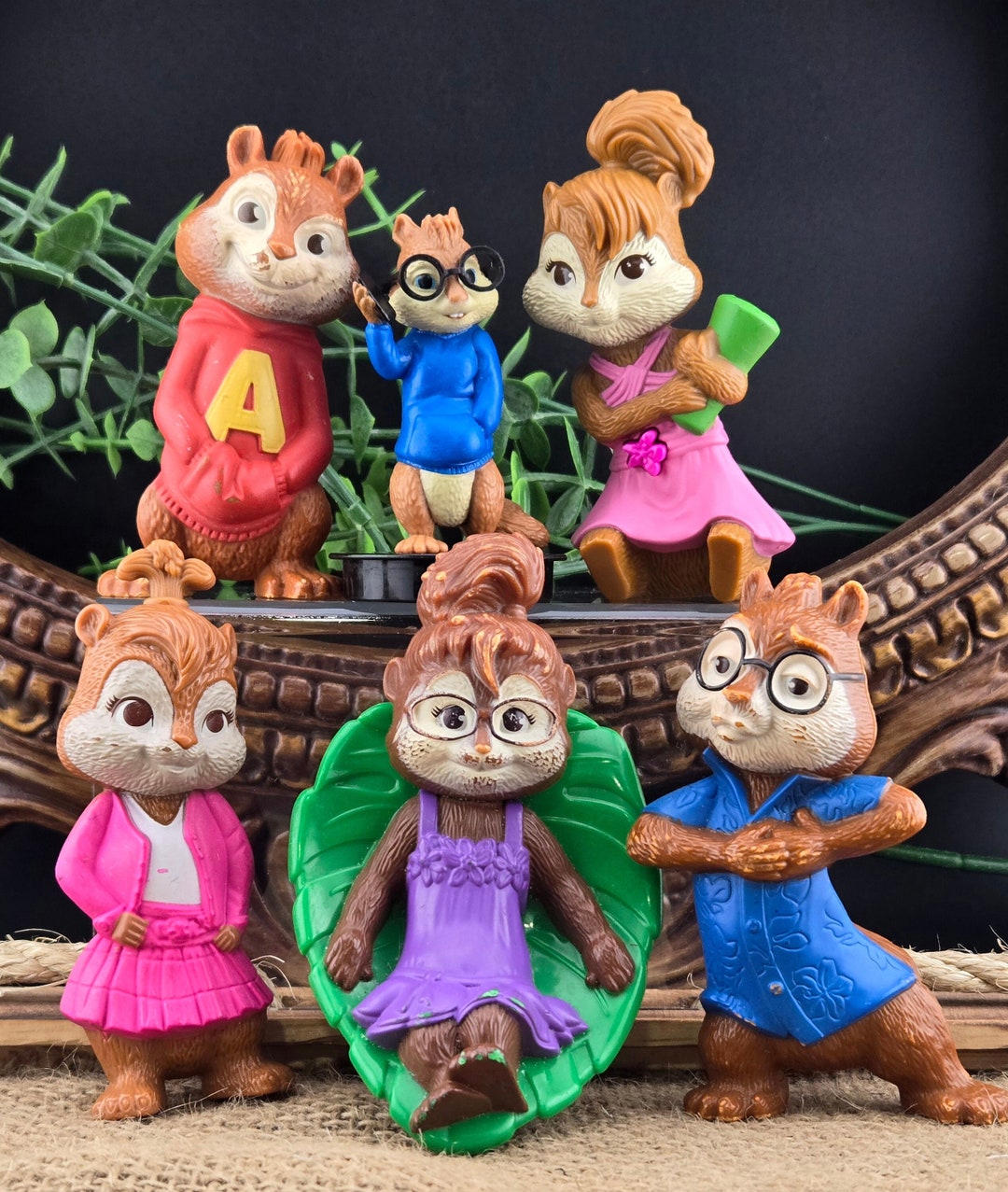 ALVIN and the Chipmunks. Alvin, Jeanette or Britanny happy Meal, Simon