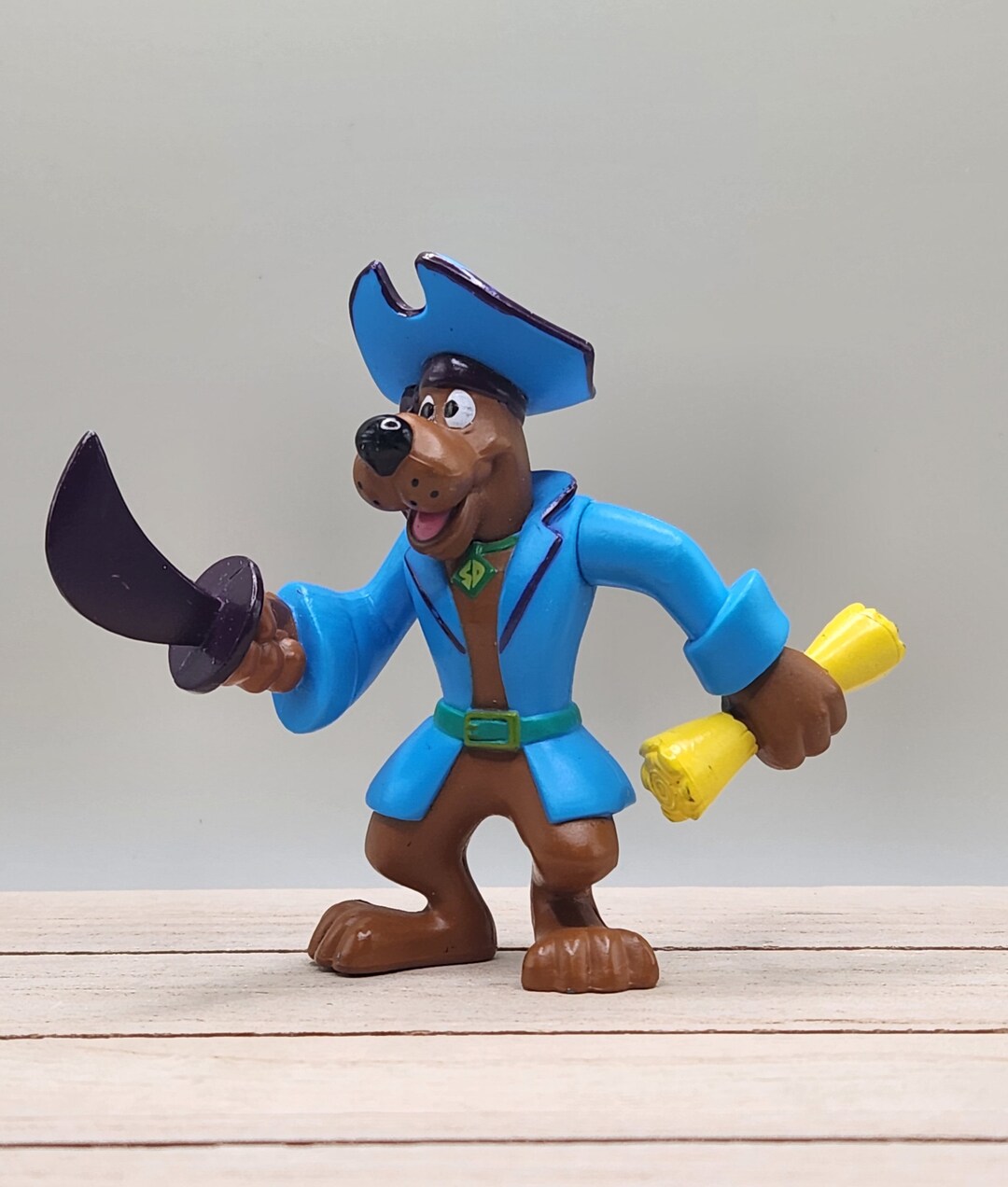 Scoobydoo Pirate Figurine Hannabarbera Productions Charter Etsy