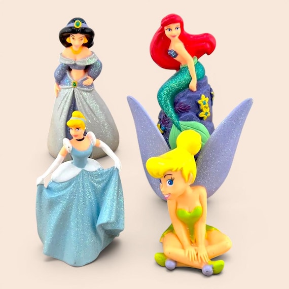 ディズニープリンセス グリッターフィギュアセット – アリエル