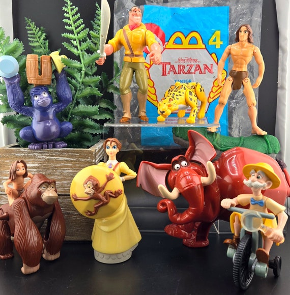 ◉マクドナルド ターザン 2種コンプリート Disney's Tarzan Mcdonald's Happy Meal Toys 1999 - Sealed or
