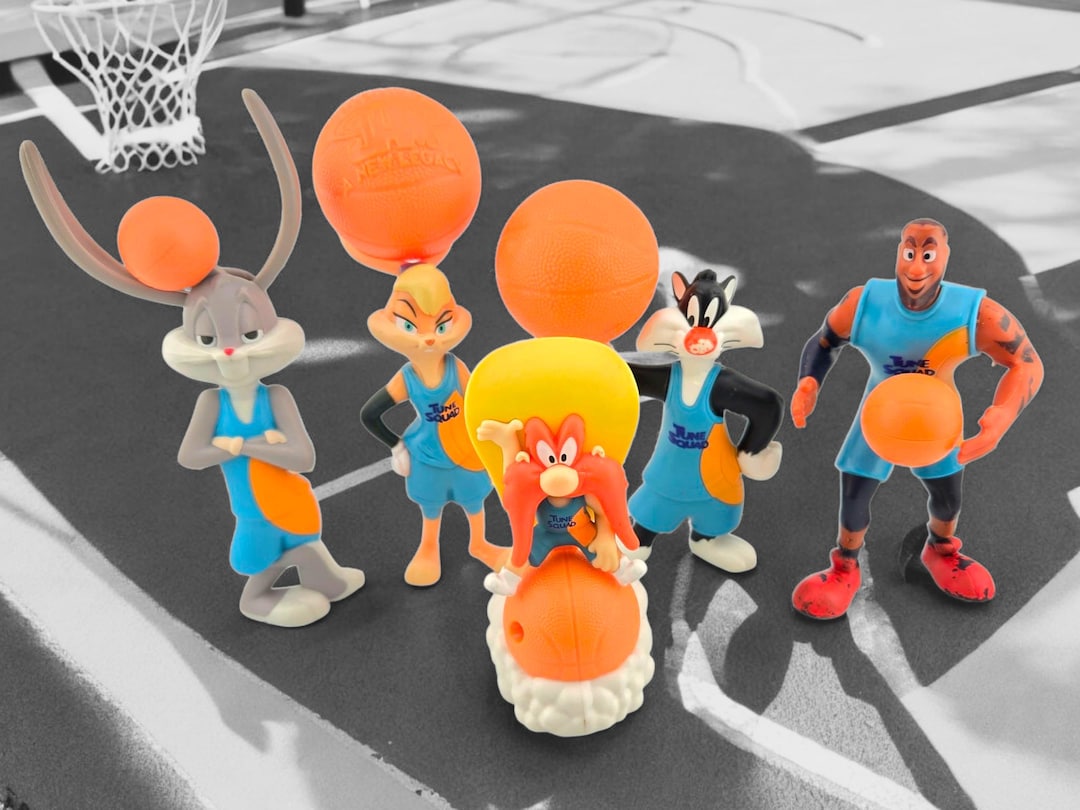 Tune Squad Los Juguetes De Space Jam De Mcdonald's Looney