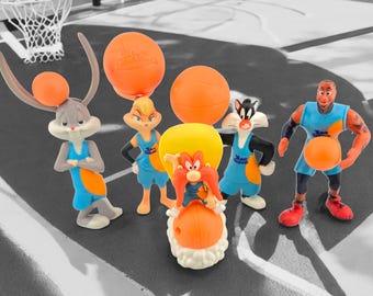 Lote de juguetes de la Cajita Feliz de Space Jam: figuras de