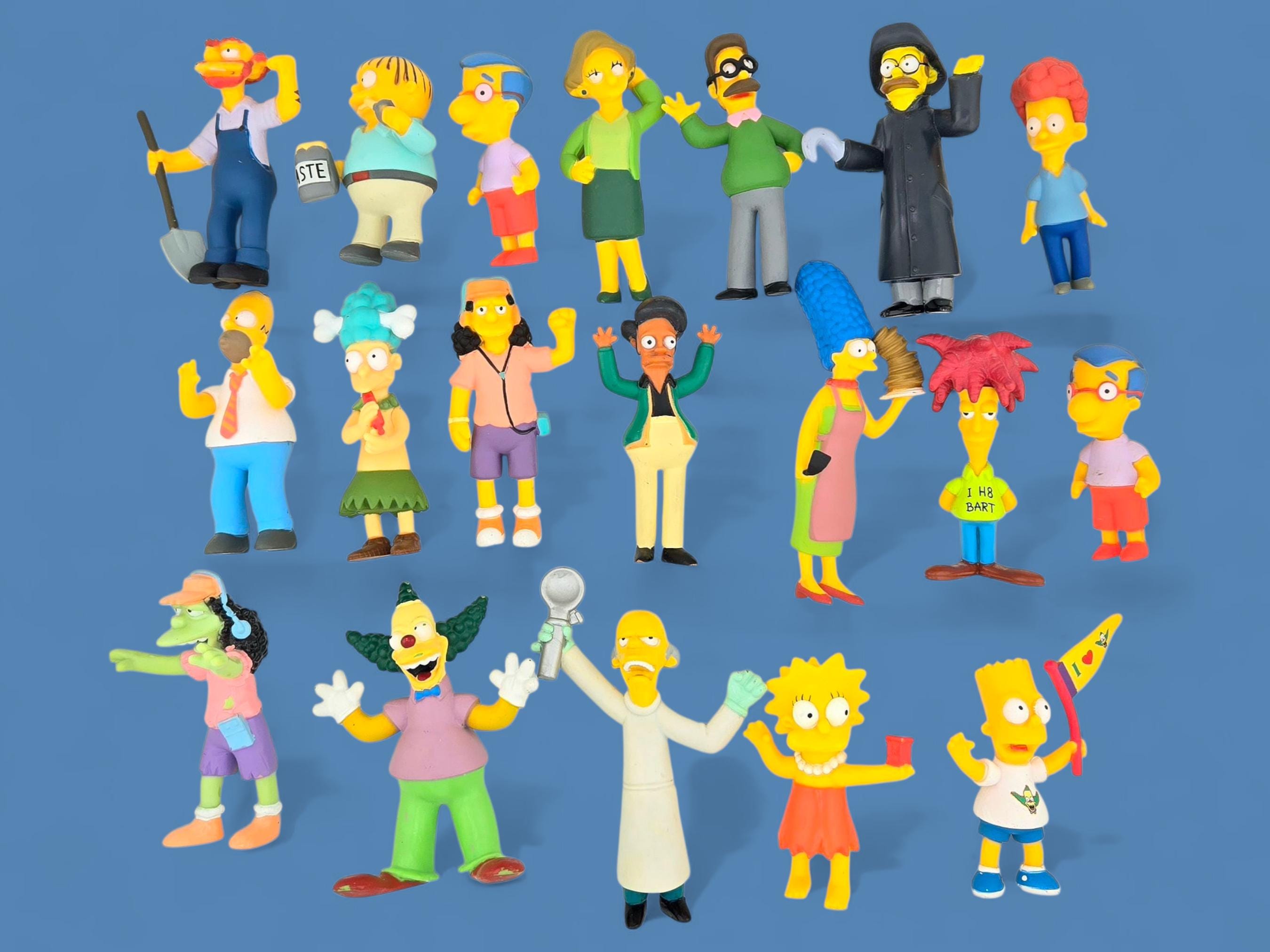 THE SIMPSONS フィギュア　2007 2007 The Simpsons Movie Promotional PVC Figures Homer Marge