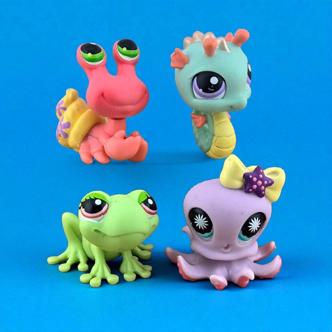 Littlest Pet Shop Sea & Pond Animals Lot Vintage 20042007