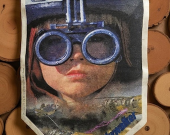 Star Wars 1999 Vintage Fabric Banner – Episode I Wall Decor – NOS Canada Lucasfilm Anakin Skywalker