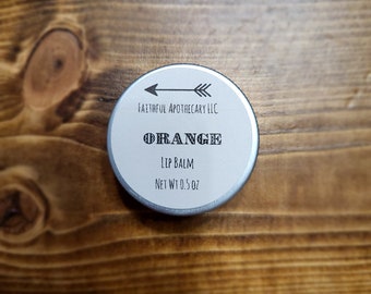 Orangen Lippenbalsam