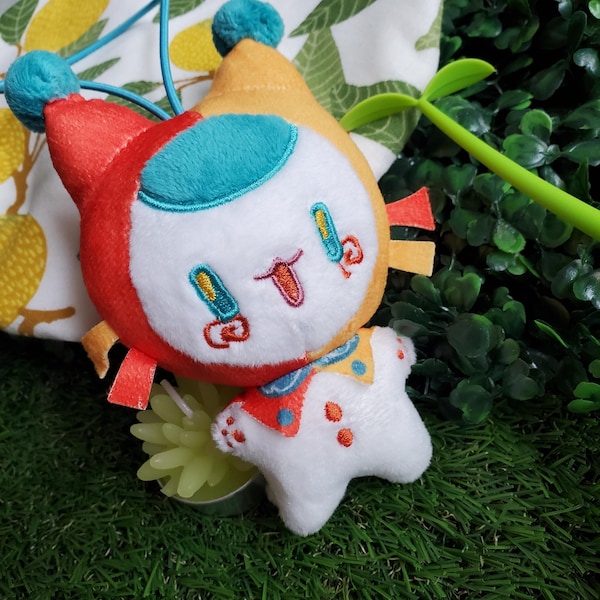 Original // Plush Keychain Jester Cat
