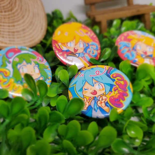 Vocaloid // Button Badges