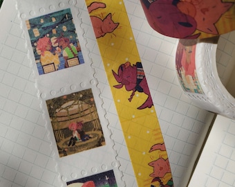 Original // Puppy Cat Buddies Washi Tapes