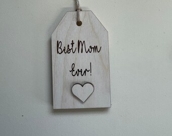 Mothers Day Gift Card Tag