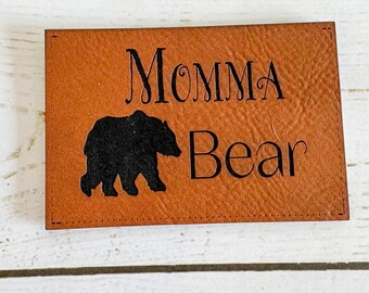 SVG | Momma Bear | Hat patch