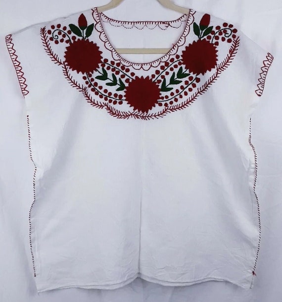 Vintage embroidered mexican shirt - Gem