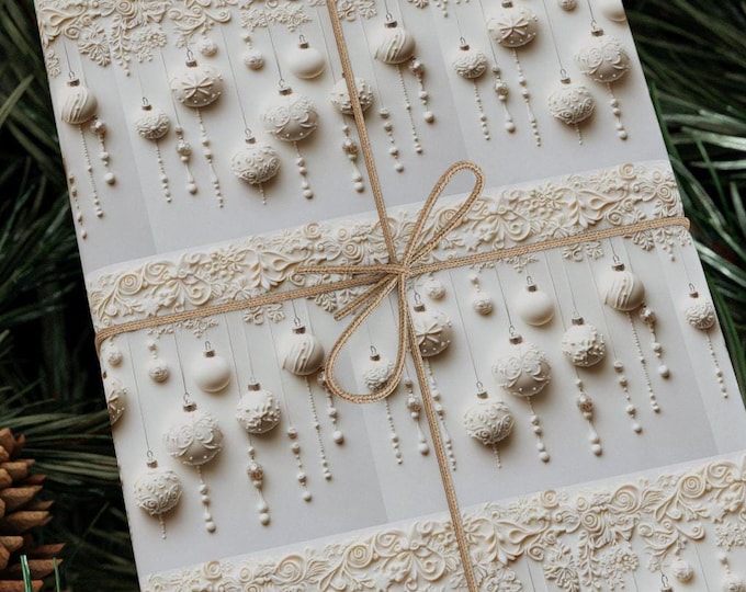 Wrapping Papers, Christmas, Ornaments, Holiday, Grandma, Gift, Mom, Sister, Mother-in-law, Sister-in-law, Aunt, Niece, Lover, Girlfriend, GF