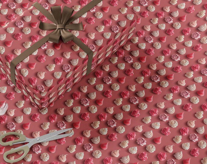 Wrapping Papers, Holiday, Birthday, Mothers Day, Valentines, Friend, Mom, Baker, Frosting, Sweet Lover, Sister, Aunt, Niece, Mother-in-law