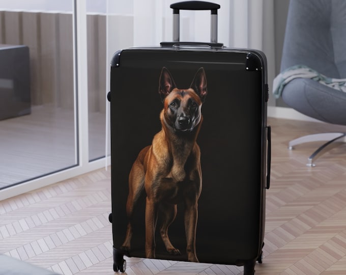 Suitcase, Belgian Malinois, Malinois Lover, Malinois Owner, Maligator Mom, Maligator Dad, Maligator Owner, Dog Owner, Dog Mom, Dog Dad,
