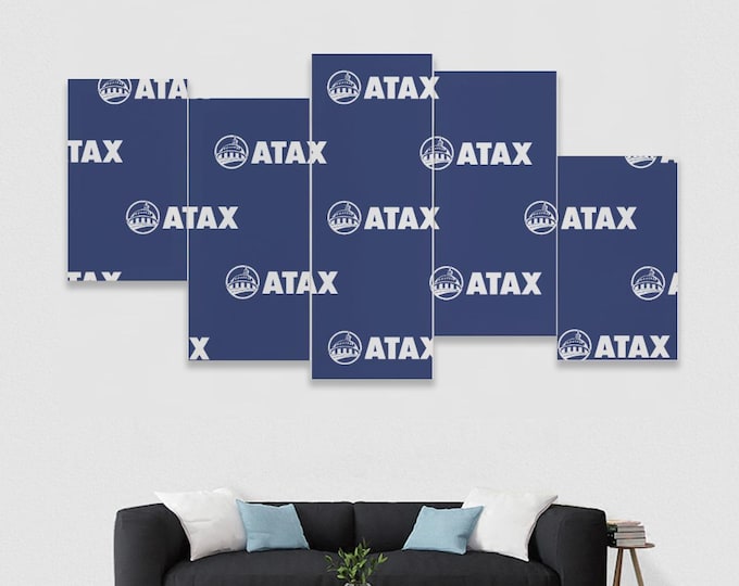 Five-piece Framed Murals