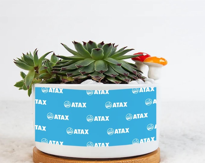 Single Side Printing Flowerpot