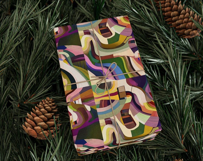 Abstract Wrapping Papers, Gift Wrap, Dad, Husband, Brother, Uncle, Nephew, Fathers Day, Grandparents Day, Mothers Day, Valentines Day, Mom