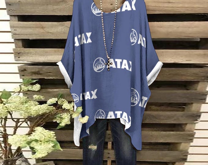 All-Over Print Women's Bat Sleeve Shirt