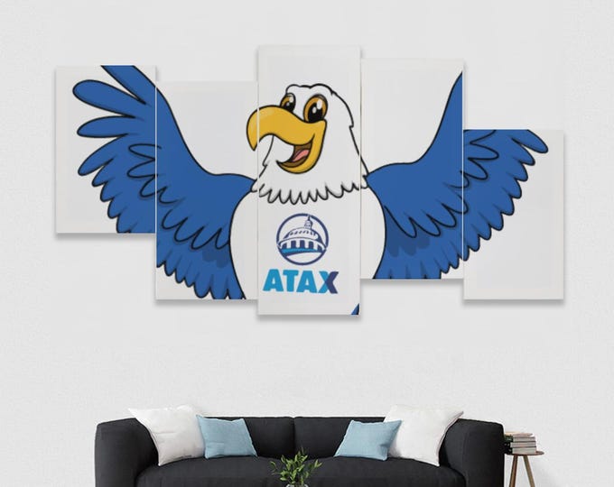 Five-piece Framed Murals