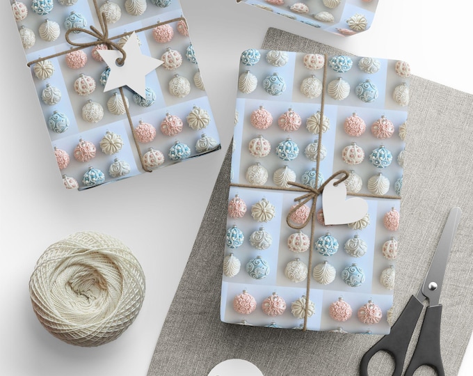Christmas Wrapping Papers, Gift Wrap, Mom, Grandma, Sister, Niece, Lover, Surprise Gift, Holiday, Daughter, Mother-in-law, Sister-in-law