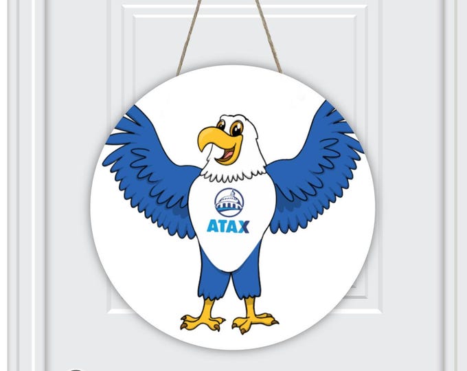 Round House Number Door Hanger