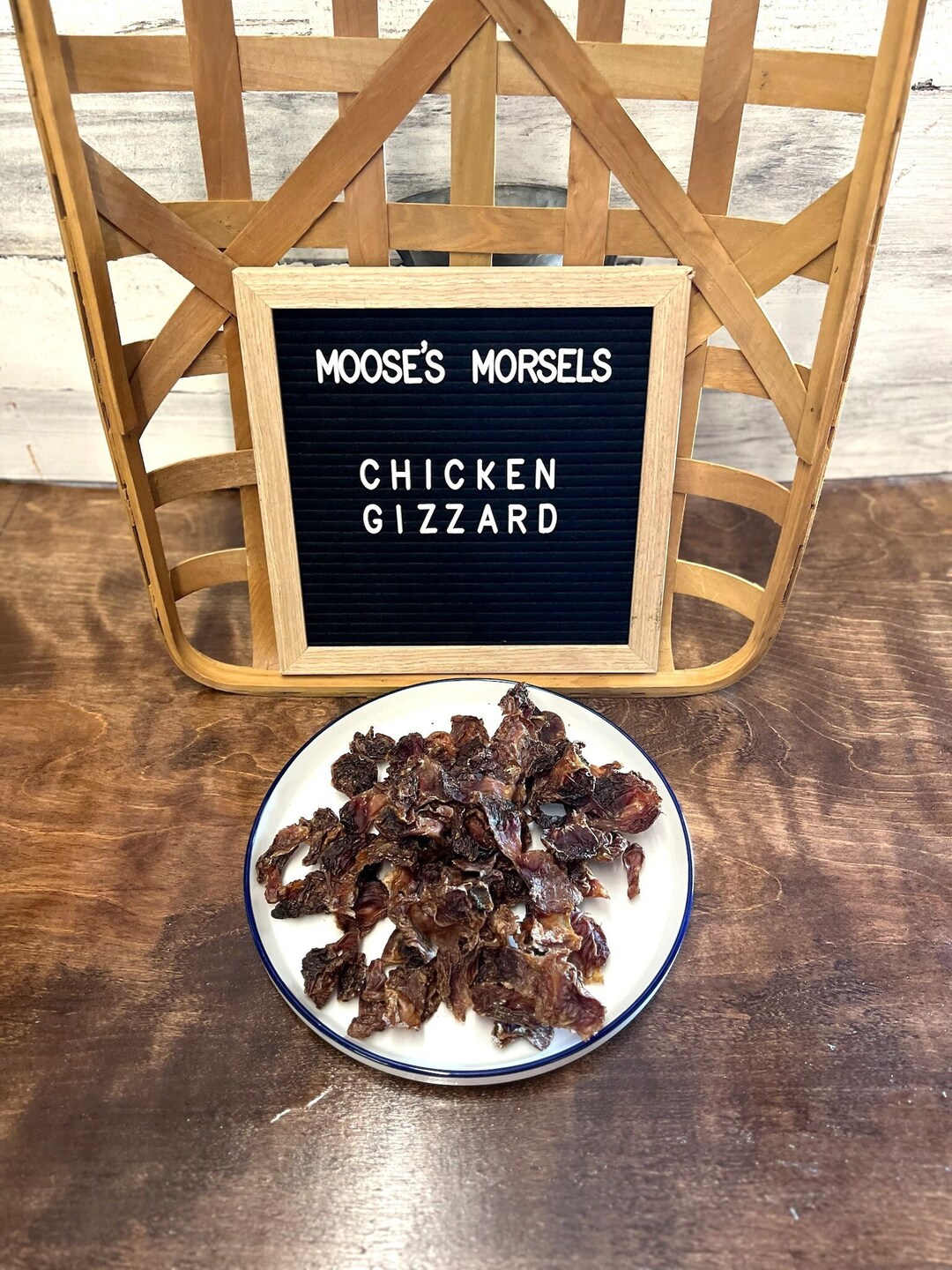 Dehydrated Chicken Gizzards for Cats & Dogs, Training Treats, 100