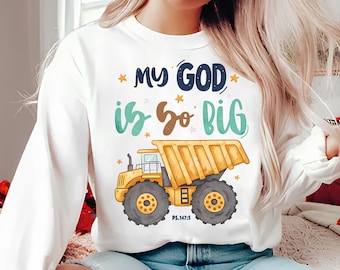 My God is So Big KidsPNG, Christian Png, Toddler Png, Retro Kids PNG, Biblical Toddler PNG, Bible Verse Png, Kids Church Sublimation