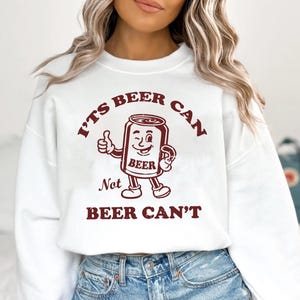 Funny Beer Shirt PNG SVG, Funny Drinking Png, It&#39;s Beer Can Not Beer Can&#39;t, Cut File - Sarcastic, Svg, dxf, Png, Cricut, Digital File, DTF